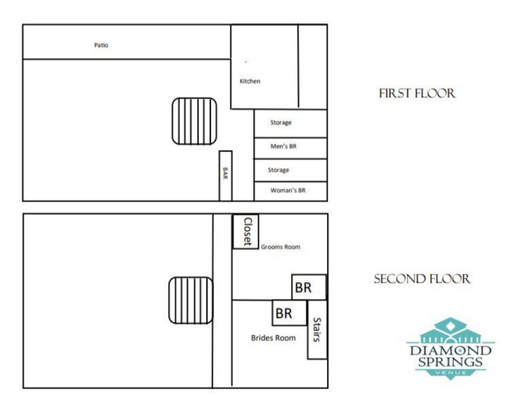 Diamond Springs Venue floorplan